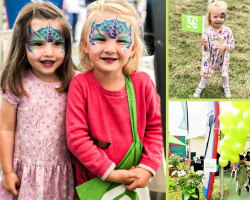 Facepainting Chaford Show 2019