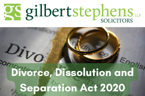 Divorce, Dissolution And Separation Act 2020